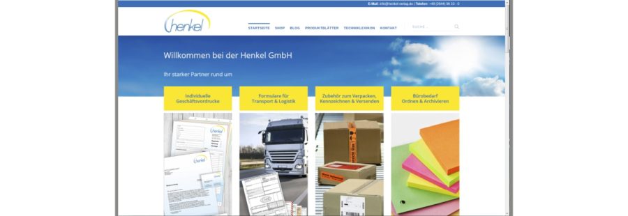 Dies ist die neue Website der Henkel GmbH.